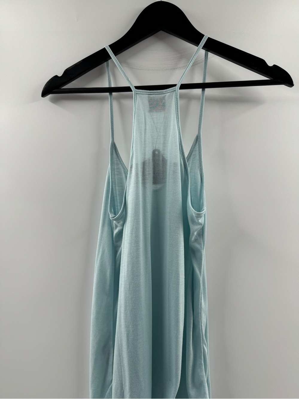 Angie Light Blue Racerback Tank Top NWT Women's Small - Picture 7 of 8